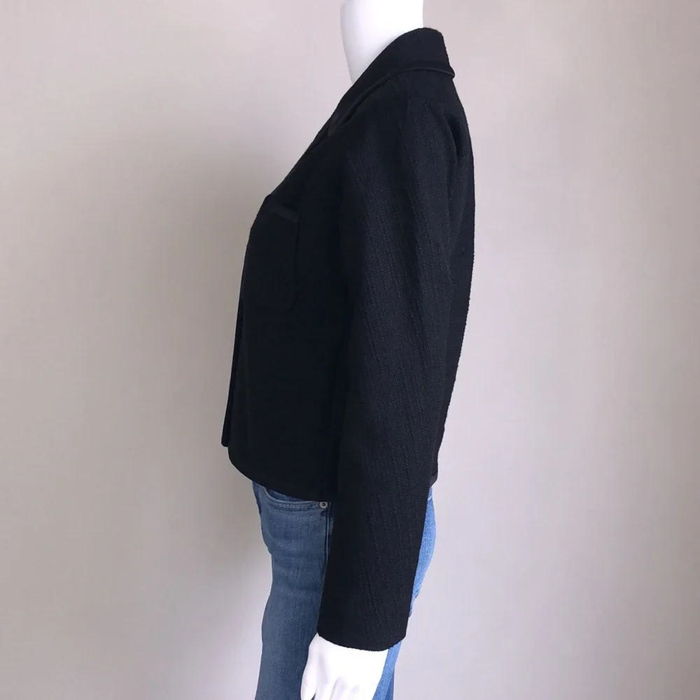 Kate Spade Black Tweed Jacket